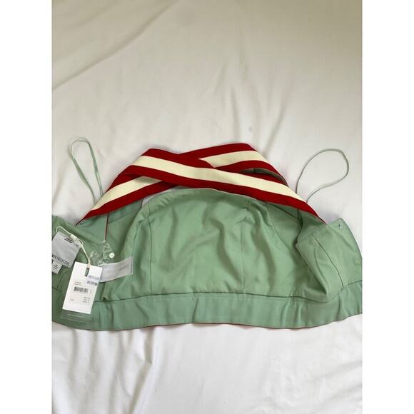 C/MEO Collective Pursue Crop Top Sleeveless XXS 00 Racerback Green Sporty - Picture 8 of 11